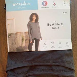 NWT Women’s M Wander Hottotties Boat Neck Tunic